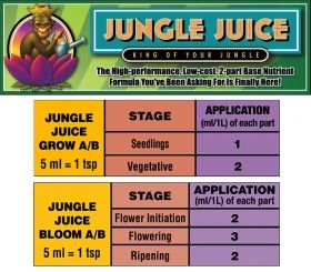 Advanced Nutrients Jungle Juice Grow A+B – 2-Part Growth Fertilizer