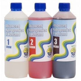 Dutch Formula Set 1, 2 & 3 (3 x 500ml) – Advanced Hydroponics