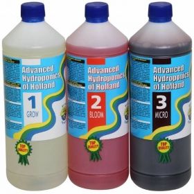 Dutch Formula Set 1, 2 & 3 (3 x 1L) – Advanced Hydroponics