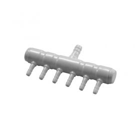 Plastic splitter for air and water - 6 outputs