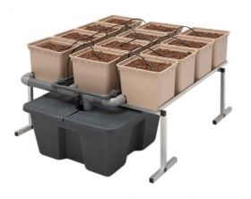 Hydroponic system Dutch Pot Hydro 1m2