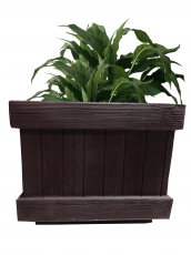 Decorative Square Pot - 150x150x200mm