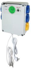 GSE Timer box IV с Дигитален дисплей 4 контакта + отопление 2'300W