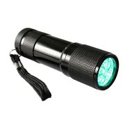 LED фенерче със зелена светлина