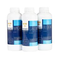 Remo's Grow/Micro/Bloom – Комплект минерални торове (500ml / 1L / 5L)