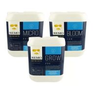Remo's Grow/Micro/Bloom – Комплект минерални торове (500ml / 1L / 5L)
