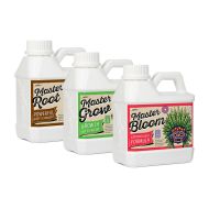 Xpert Nutrients Base Fertilizer Pack – Master Root, Grow A&B, Bloom A&B (1L)