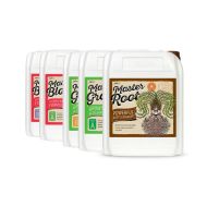 Xpert Nutrients Base Fertilizer Pack – Master Root, Grow A&B, Bloom A&B (5L)